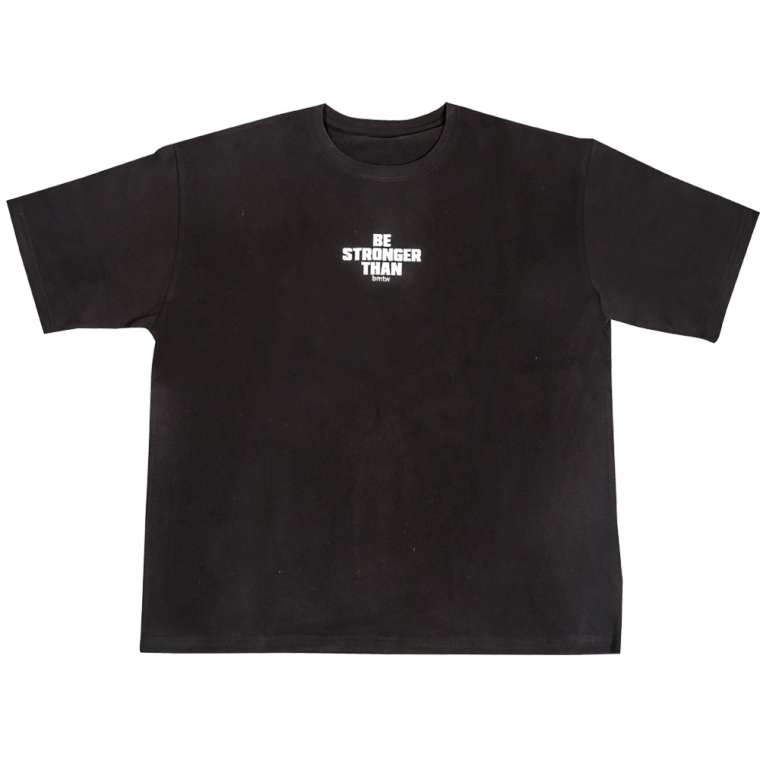 bmtw オーバーサイズ ハーフスリーブ1 L ブラック BODYMAKER ボディメーカー bmtw BODYMAKER プリントTシャツ 半袖 ハーフスリーブロゴT 綿100% | BODYMAKER | 01