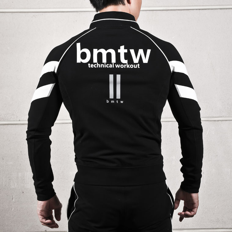 bmtw GYMウェア ジャケット BODYMAKER ボディメーカー 筋トレ 筋肉 吸汗 速乾 フィットネス ジム トレーニングウエア スウェット  アウター フィット