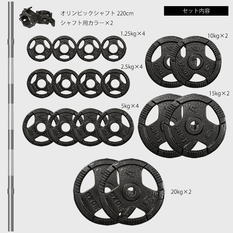バーベルプレート15kg 2枚セット BODYMAKER ラバープレート 15KG