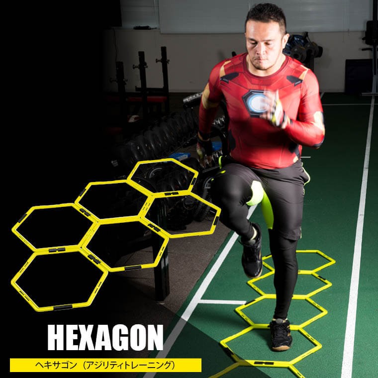 アジリティラダーマット スピードアジリティトレーニングラダー ワークアウト用 フットボール ボクシング オレンジ
