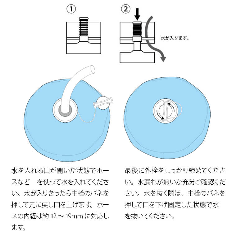 BODYMAKER（ボディメーカー） ウォーターバッグ 15kg エアーポンプ