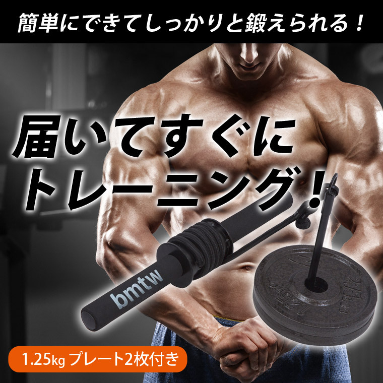 リストローラー4 ハンマートーンプレート1.25kg 2枚付き BODYMAKER ボディメーカー 前腕 筋トレ トレーニング 腕相撲 腕 腕力  【90日保証】 : tg363s : BODYMAKER Yahoo!店 - 通販 - Yahoo!ショッピング