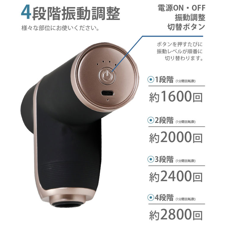 HYPER IMPACT mini ブラック 2個セット BODYMAKER ボディメーカー リラックス 軽量 小型 健康グッズ 全身ケア 筋膜 筋肉 プレゼント ギフト 【90日保証】