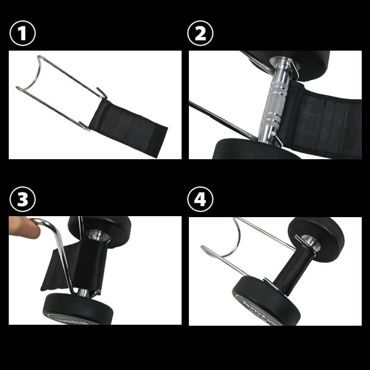 BODYMAKER（ボディメーカー） ダンベルフック 筋トレ 補助 フック