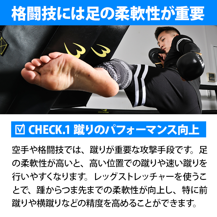 レッグストレッチャー BODYMAKER ボディメーカー ハイキック 開