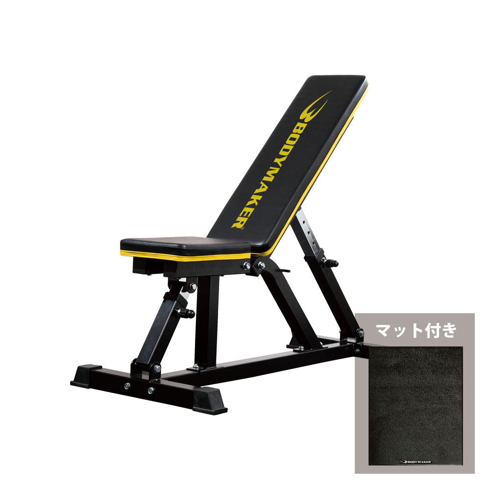 フラットインクラインベンチEXーV3 トレーニングマットセット 