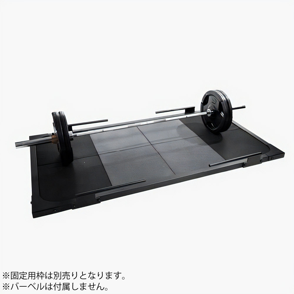 プラットホーム 2m×1m 留め具セット BODYMAKER ボディメーカー マット ゴムマット ラバーマット トレーニングマット ジョイント式 防音 傷防止 保護 | BODYMAKER | 10