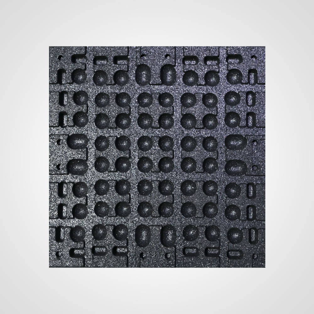 プラットホーム 2m×1m 留め具セット BODYMAKER ボディメーカー マット ゴムマット ラバーマット トレーニングマット ジョイント式 防音 傷防止 保護 | BODYMAKER | 09