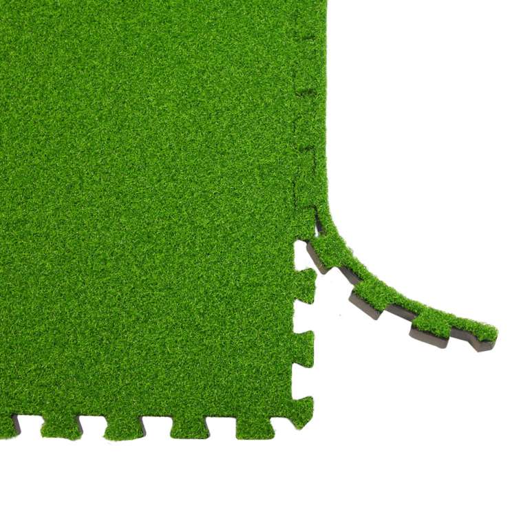 EVAマット 人工芝コート 60cm(2cm厚) 15枚セット BODYMAKER ボディメーカー TT026EVA マット ラバーコート 60cm 2cm ラバー 床 ゴム ジョイント | BODYMAKER | 03