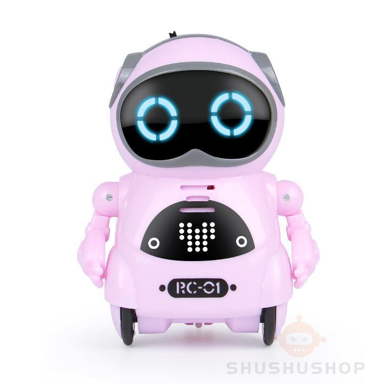 ロボット おもちゃ ポケットロボット 英語練習 英会話 おしゃべり スマートロボット 知育玩具 ロボット 音声認識 キッズ 男の子 女の子 誕生日 プレゼント｜bokai-store｜04