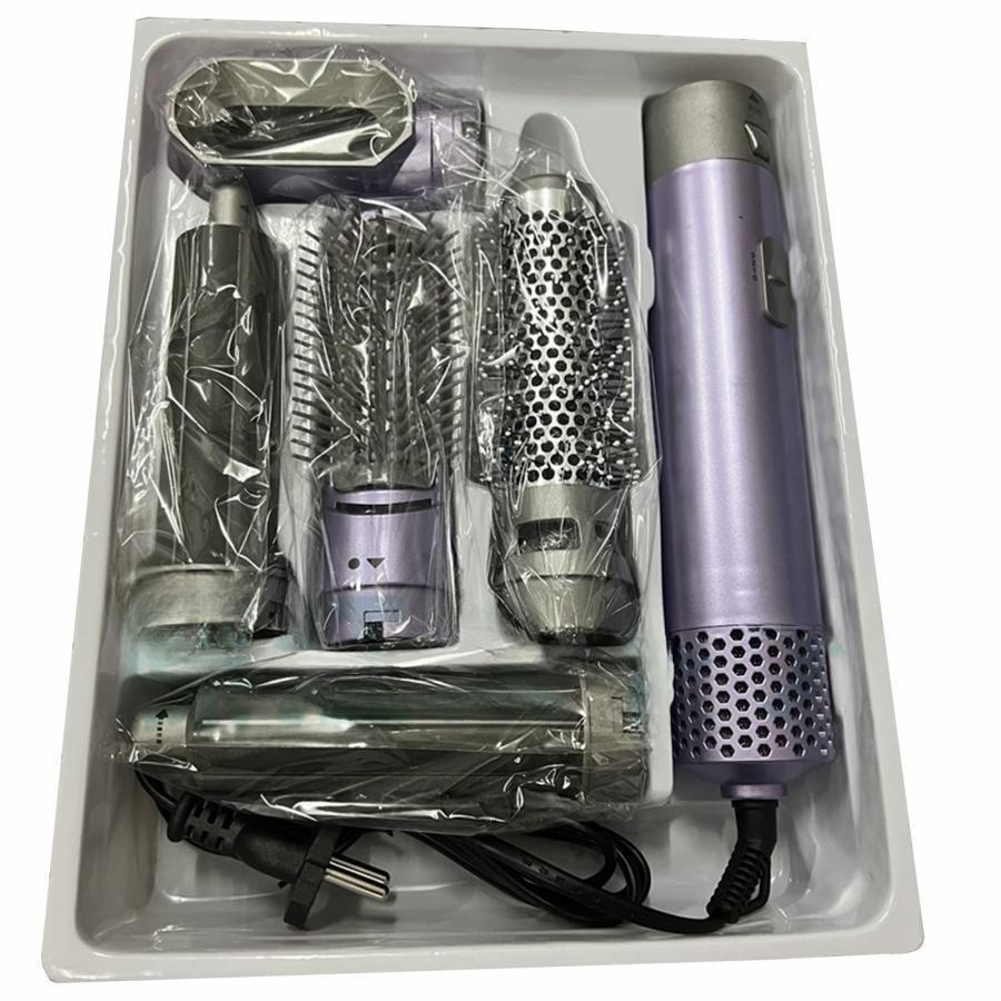 ヘアアイロン 多機能 ホットエアーブラシ 5 IN 1カールアイロン 電熱 ヘアドライヤー カール 3段階温度調節 美髪ドライヤー 自動巻き直両用コーム |  | 04