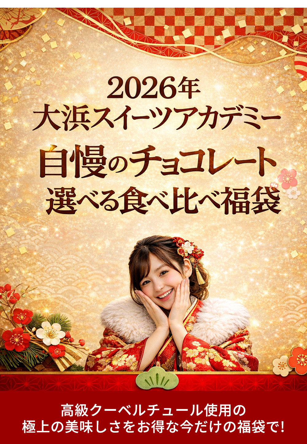 大浜スイーツアカデミー 福袋 2026 ショコラティエ福袋 〜厳選チョコ2