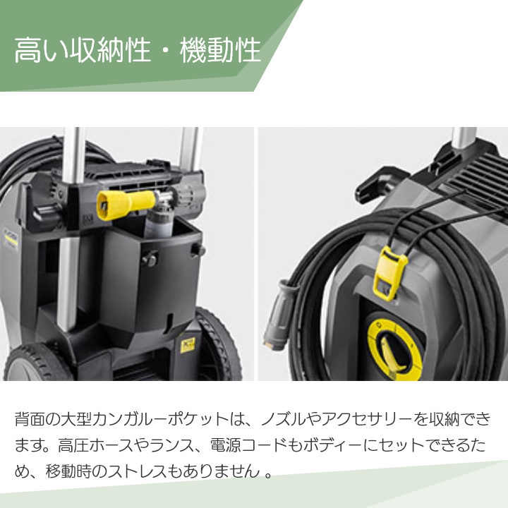ケルヒャー（KARCHER） 高圧洗浄機 モーター 高圧洗浄機 モーター式 HD