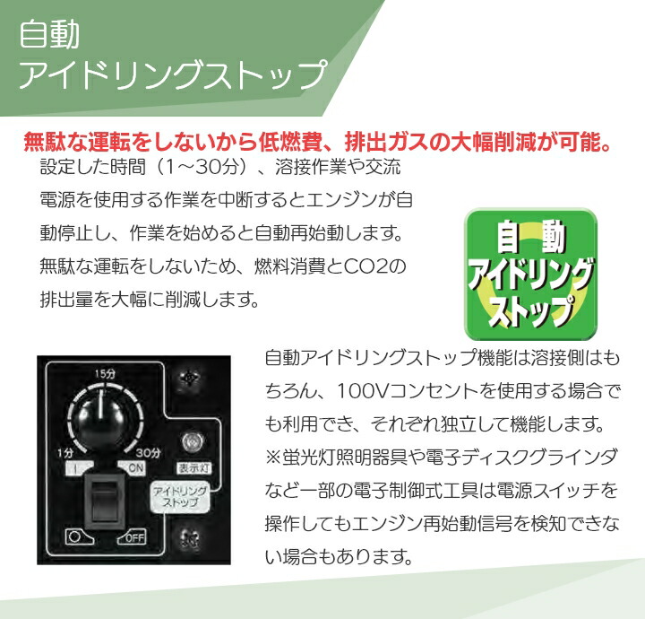 デンヨー GAW-155ES ガソリン エンジン 溶接機 単相3.0kVA ウェルダー