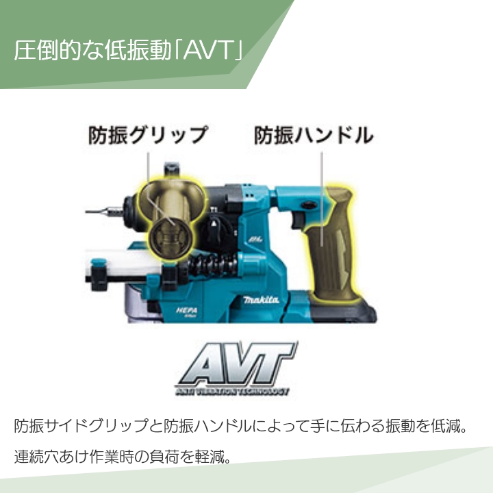 マキタ（makita） 充電式 ハンマドリル HR183DRGX 電動工具 穴あけ