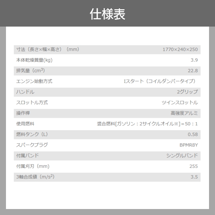 KIORITZ（共立） 草刈機 エンジン 2サイクル SRE2432GT 22.8cc ツー