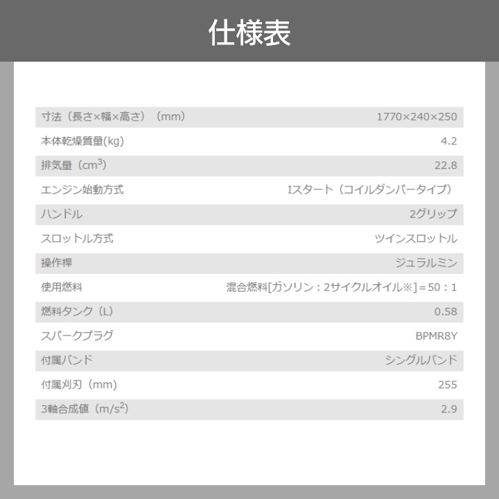 KIORITZ（共立） 草刈機 エンジン 2サイクル SRE2432GHT 22.8cc ツー