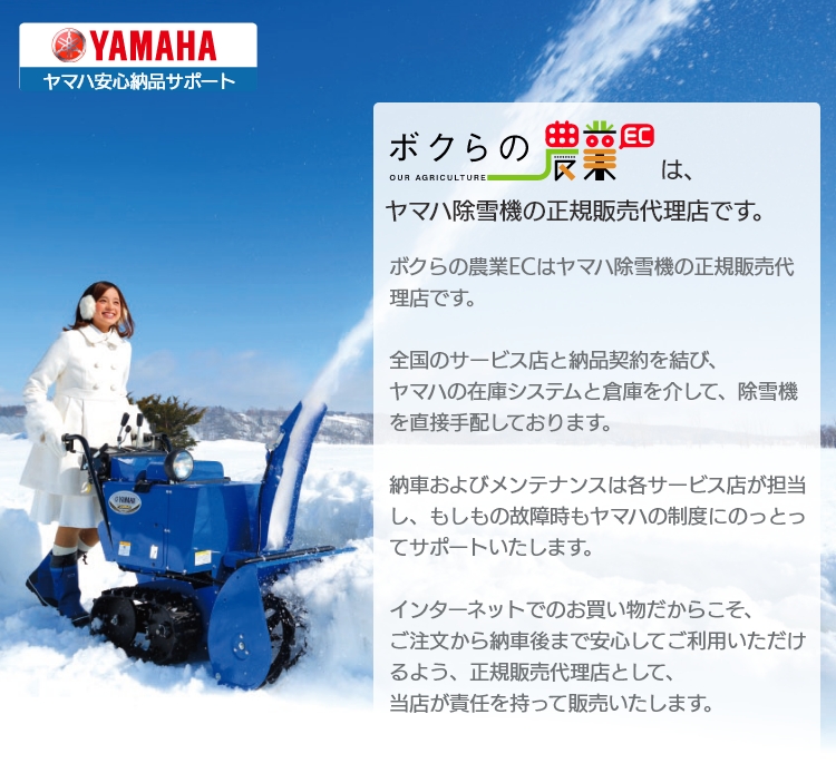 本州限定】ヤマハ 除雪機 家庭用 YT1070 10馬力 除雪幅71.5cm YAMAHA YT-1070 : 5360890147 :  ボクらの農業EC ヤフー店 - 通販 - Yahoo!ショッピング