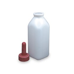 畜産用 哺乳バケツ容量 8.8リットル 調整具 ユリア乳首付 24240 衛生的