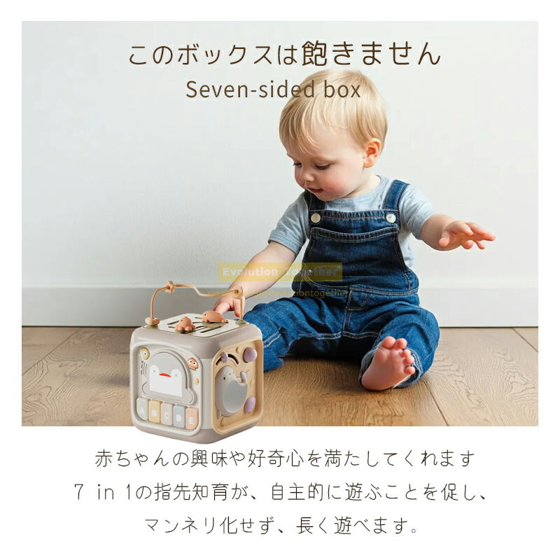 知育玩具 知育おもちゃ アクティビティキューブ 指先知育 誕生日