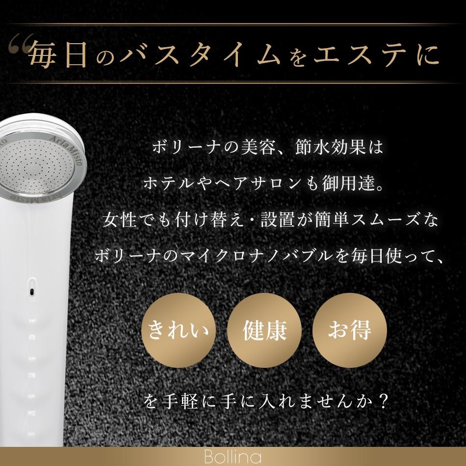シャワーヘッド アリアミスト ボリーナ※生産終了 公式