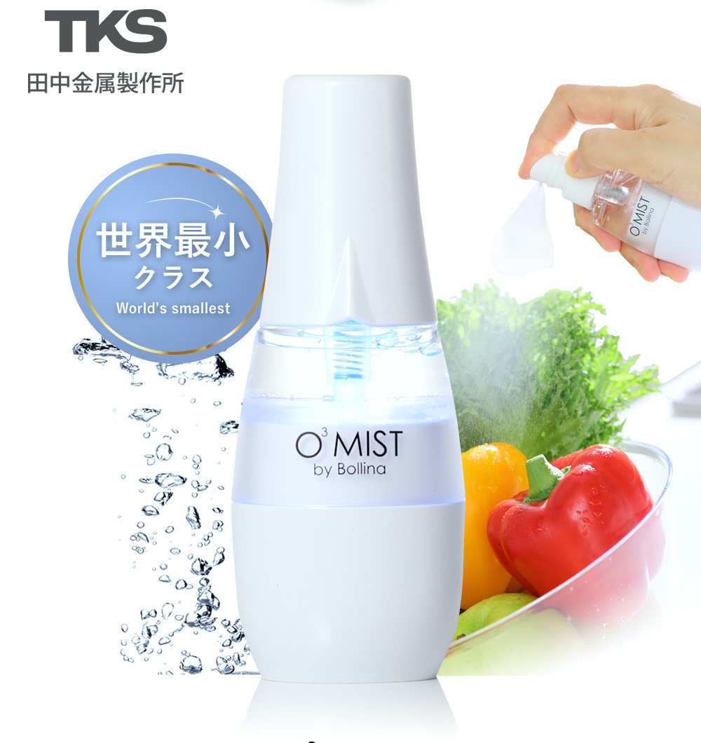 メーカー公式 オースリーミスト 水だけで 除菌 脱臭 オゾン水 生成器  