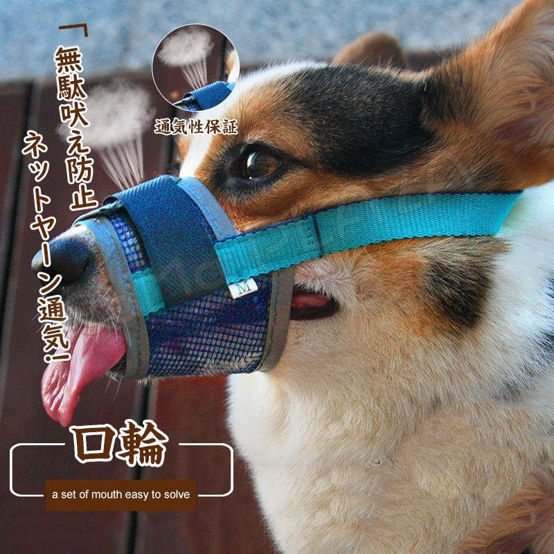 本物◇ アップグレード 噛みグセ 咬みつき防止 XL, 無駄吠え 養楽堂 灰色 犬の