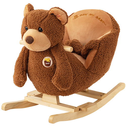 乗用玩具 おもちゃ 乗り物 クマ クルマ 子供 ベビー キッズ ぬいぐるみ 大きい ロッキング 揺れる 男の子 女の子 ギフト プレゼント 贈り物｜bon-like｜02
