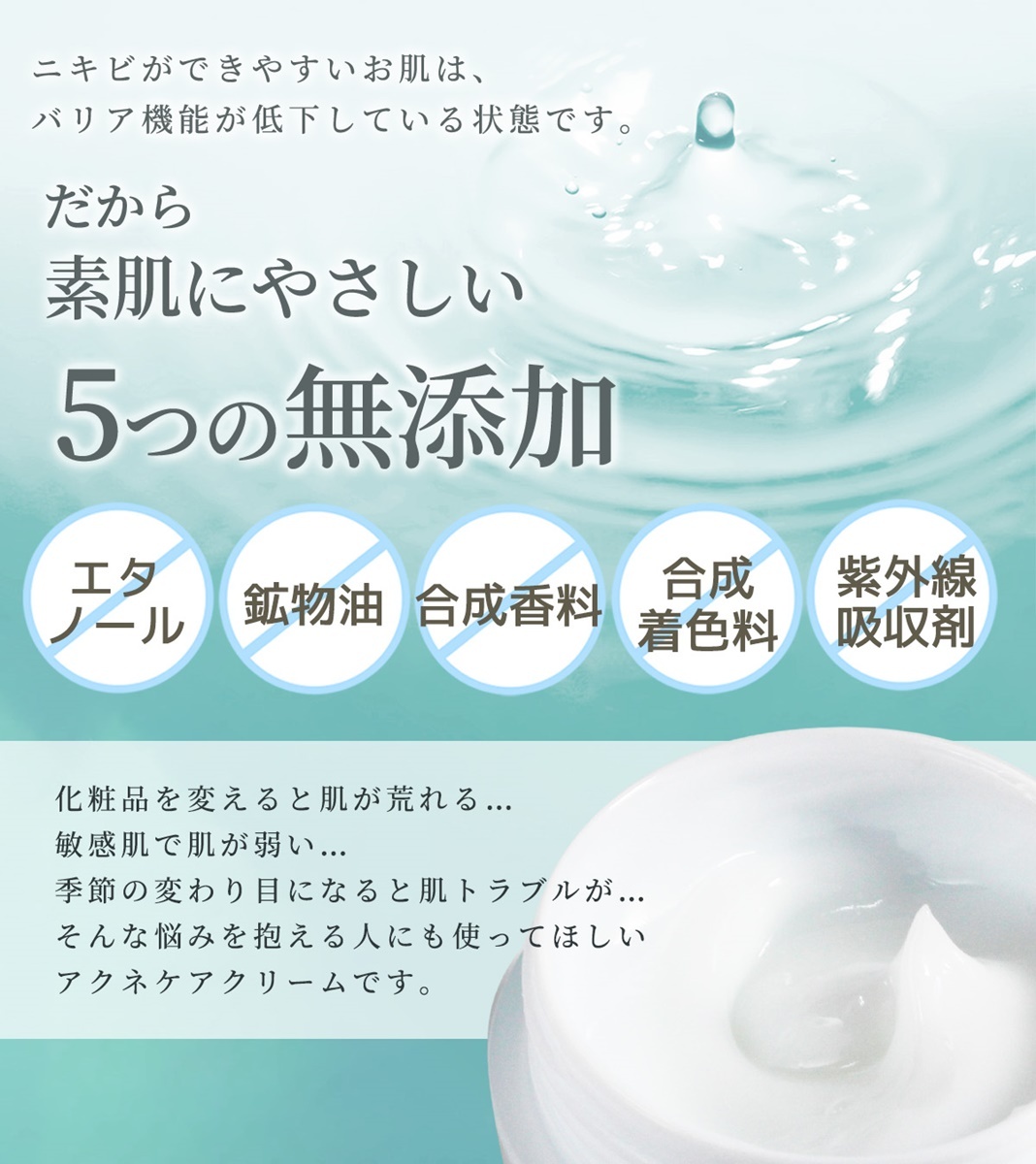 在庫限り特別価格!!】【通常価格 1,980円】薬用 アクネ クリーム 