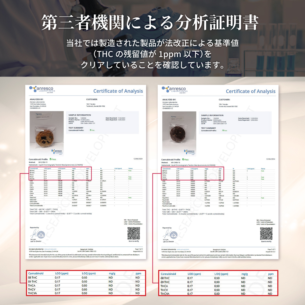 高濃度 CBNクッキー チョコチップ味 1枚 CBN 1000mg 玄人向け