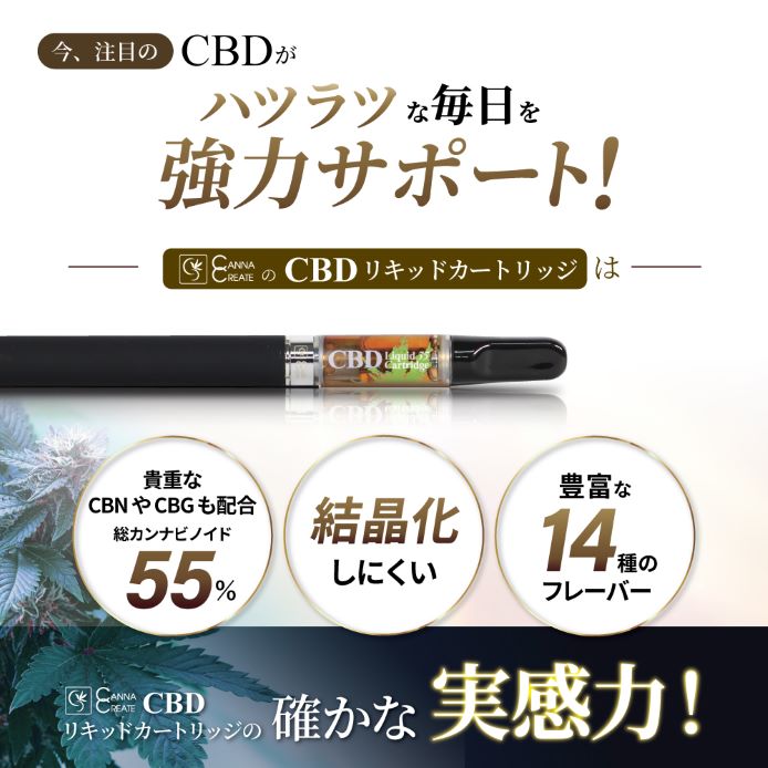 CBD リキッド 55% スターターセット 1ml CANNACREATE 高濃度 ブロードスペクトラム CBD CBN CBG CBC CBDV  テルペン 豊富 CBDペン 電子タバコ 禁煙 日本製 TRVP : cbdquidcartridgedeviceset : STAR ONLINE  Yahoo!店 - 通販 - Yahoo!ショッピング