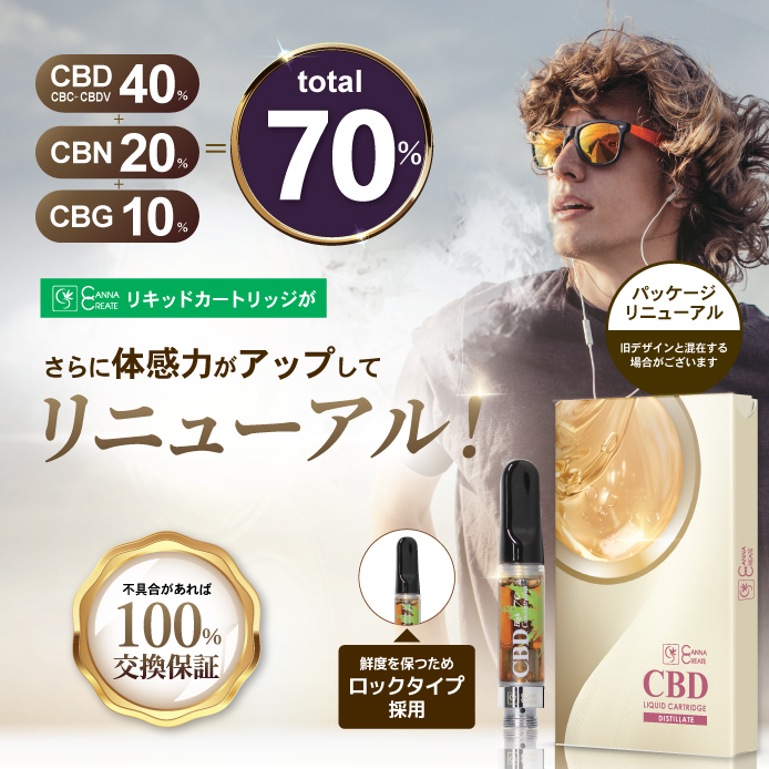 CANNACREATE CBDリキッド 70% 内容量1ml CANNACREATE 高濃度