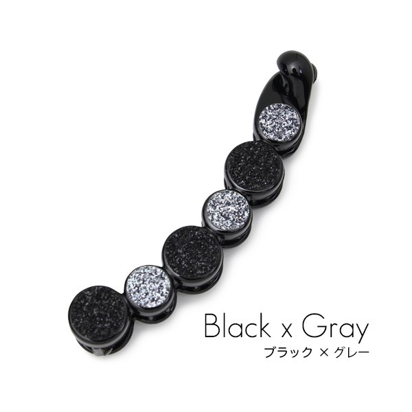 バナナクリップ バイカラー ラメ シンプル オシャレ レディース ヘアアクセサリー ヘアクリップ 髪留め まとめ髪 冬 春 人気 ブランド 0223h ボナバンチュール Yahoo 店 通販 Yahoo ショッピング