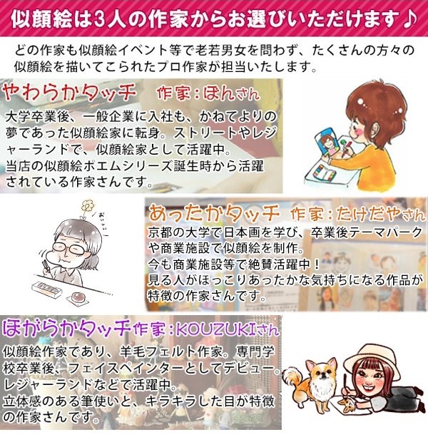 還暦祝い プレゼント 似顔絵ポエム 朱色色紙額 5人用 似顔絵 お名前 名前詩 ネームインポエム 60歳 60才 両親 父 母 男性 女性 贈り物 上司 ギフト 誕生日｜bondsconnect｜05