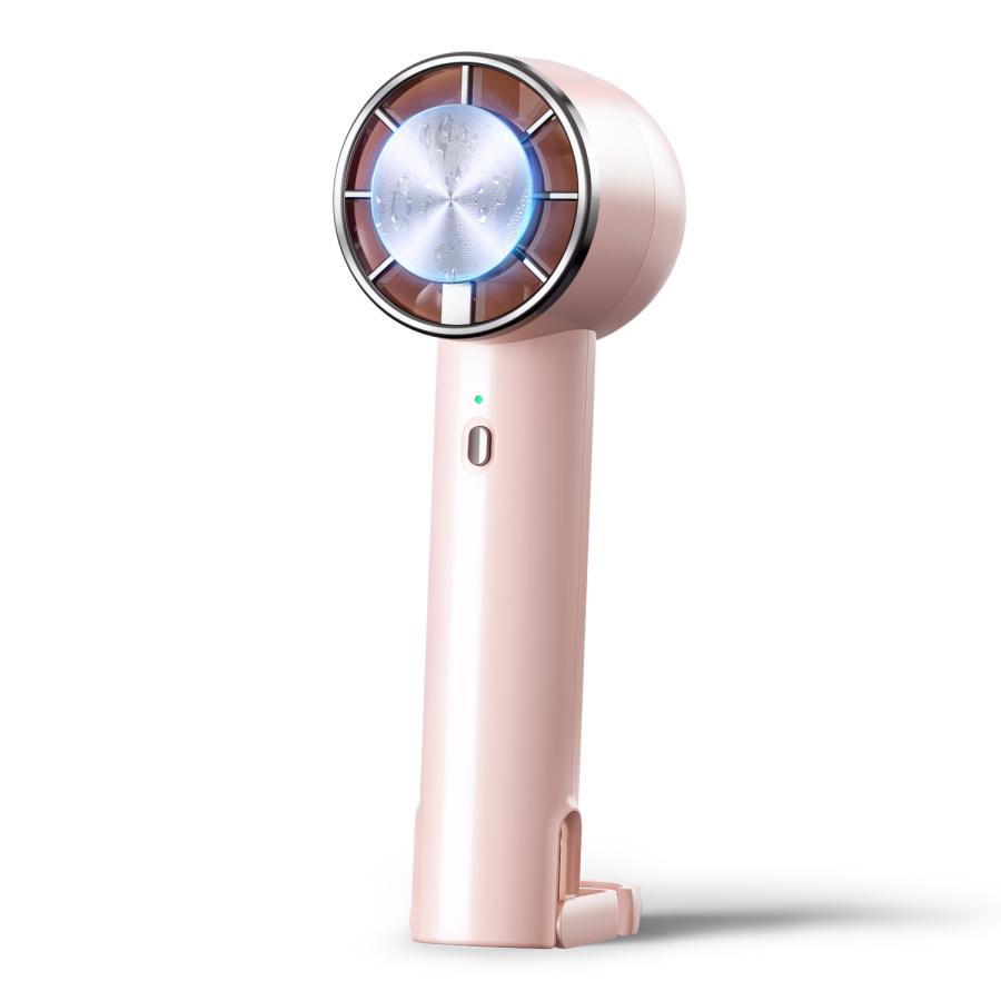 「-26℃瞬間冷却」ハンディファン 冷却プレート付  Max10時間連続  扇風機 小型  ハンディ扇風機 手持ち扇風機 卓上 3段階風量調節 充電式 静音 軽量 | ブランド登録なし | 03