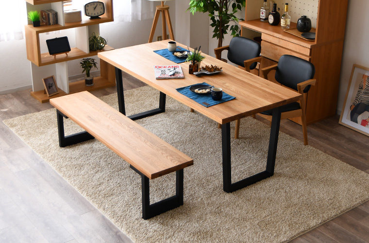 B新品 ベンチ ダイニング S ナチュラル スツール イス チェア 玄関 長椅子 ダイニングベンチ 160cm 木製 疲れない 長椅子 長いす ベンチ