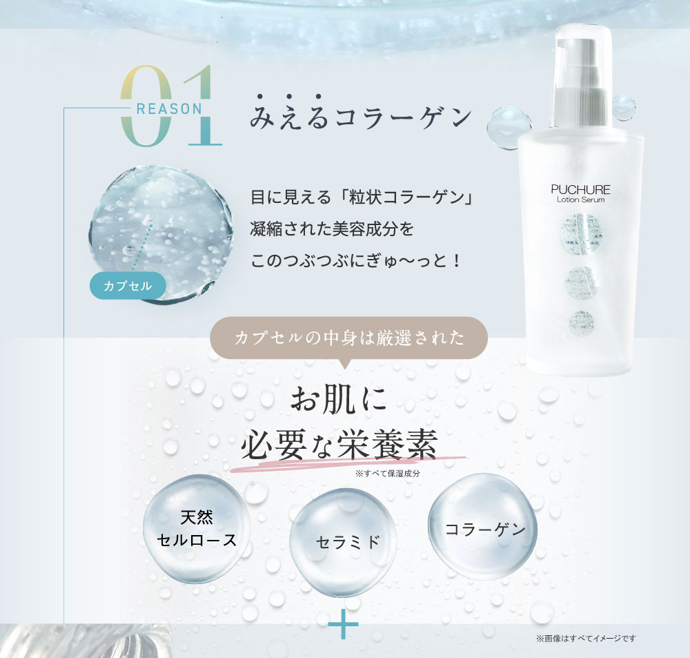 美容水 化粧水 美容液 コラーゲン プチュレローションセラム 120ml 保湿 潤い スキンケア 基礎化粧品 セラミド エステ フリー処方 :  ecc-667 : 曲線美 補正下着ショップ - 通販 - Yahoo!ショッピング