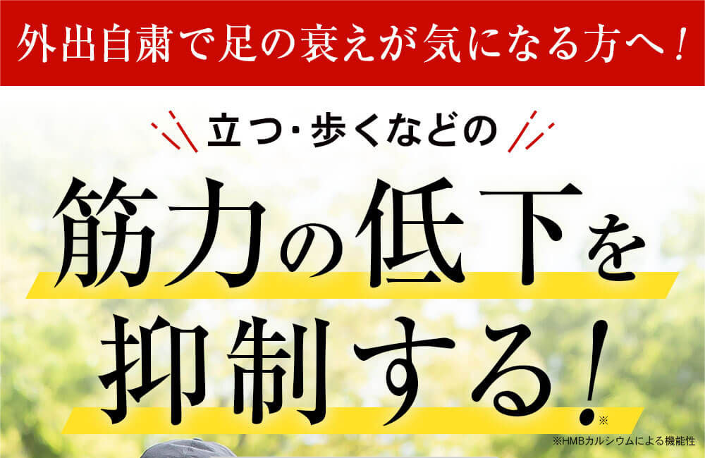 機能性表示食品 歩みエール 248粒 サプリメント HMBカルシウム
