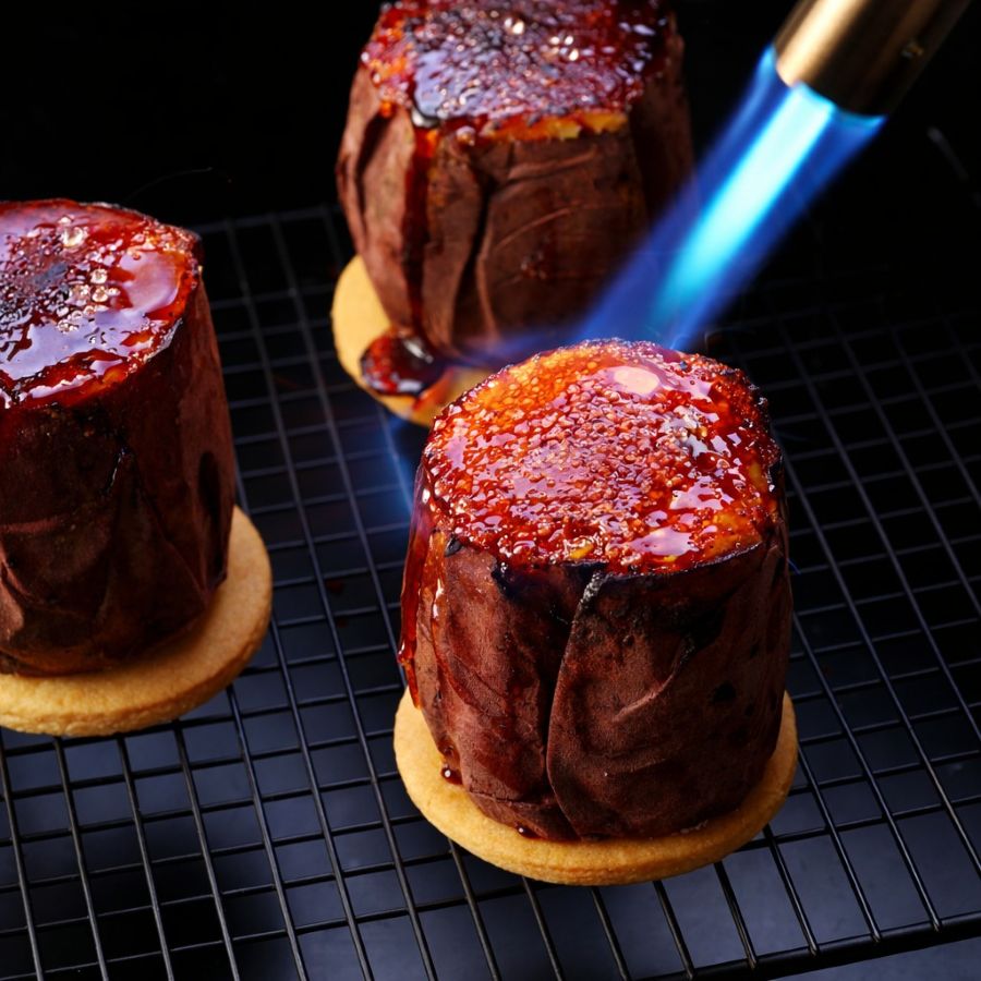 おうちdeボンマルシェ ハロウィン スイーツ ギフト【焼き芋ブリュレ 2