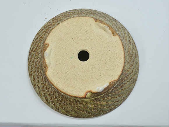 【信楽焼】5号鉢　そり型