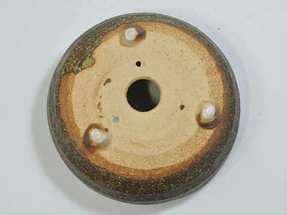 【信楽焼】6号鉢　鉄鉢