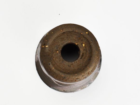鉄釉そり釉 2.5号　幅8.5cm×高さ8cm