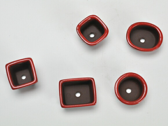  red . small bowl 12 point set pot width approximately 4cm× height approximately 3.5cm