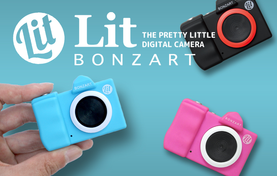 BONZART Lit+ 背面液晶付き ミニカメラ WEBカメラ対応マイク無し トイ