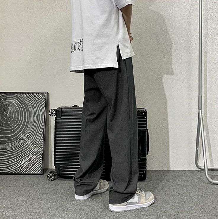 サルエルパンツ メンズ シンプル おしゃれ モード ゆったり 大きめ