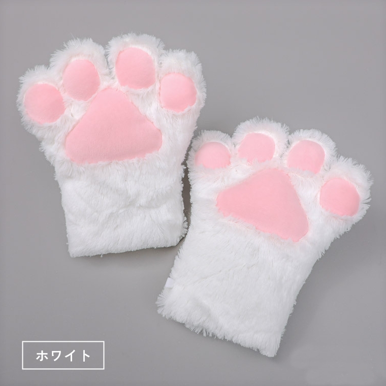 ちびぬい服　猫ニット帽　肉球手袋 ちびぬい服 猫ニット帽 肉球手袋 楽天市場】肉球 手袋の通販