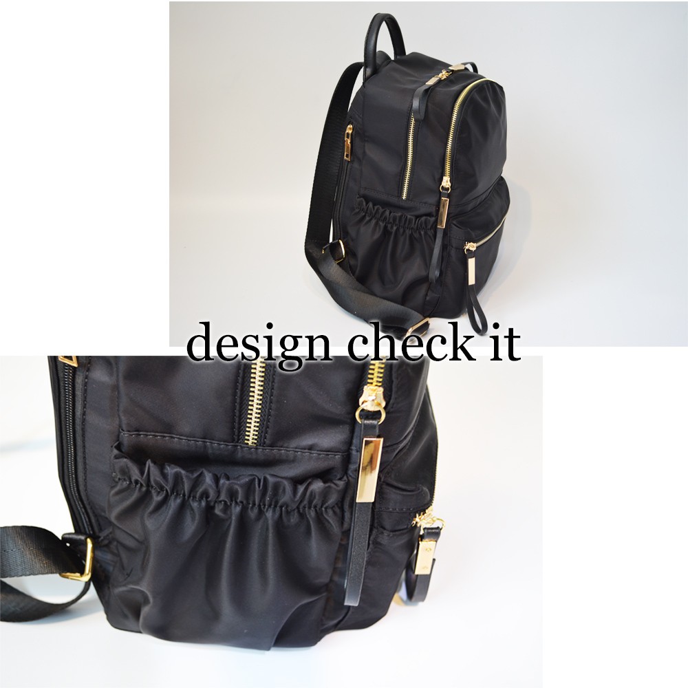 ★Archivepke★Bowling backpack★Nylon black★韓国★大人気★ EXCLUSIVE] Bowling backpack(Nylon black)_Archivépke