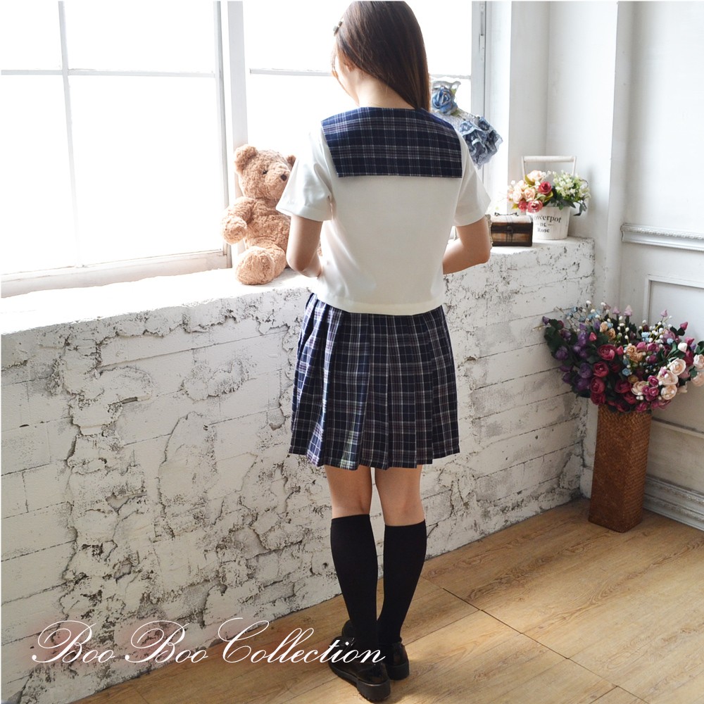 セーラー服 正統派 制服 女子高生 通学 学生 中学 JK0551
