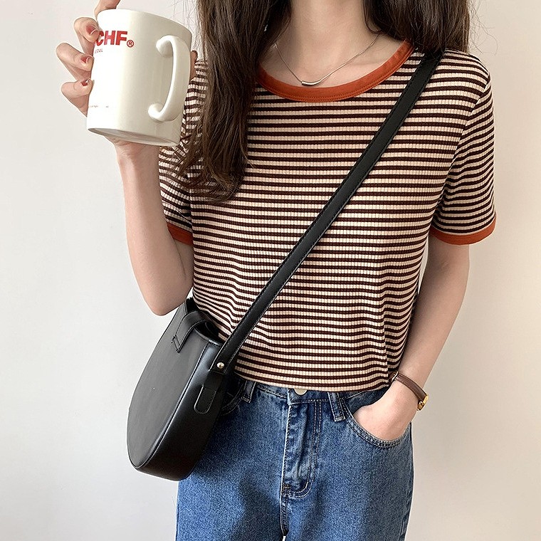 ボーダー tシャツ 半袖 シンプル レディース 春夏 夏 春