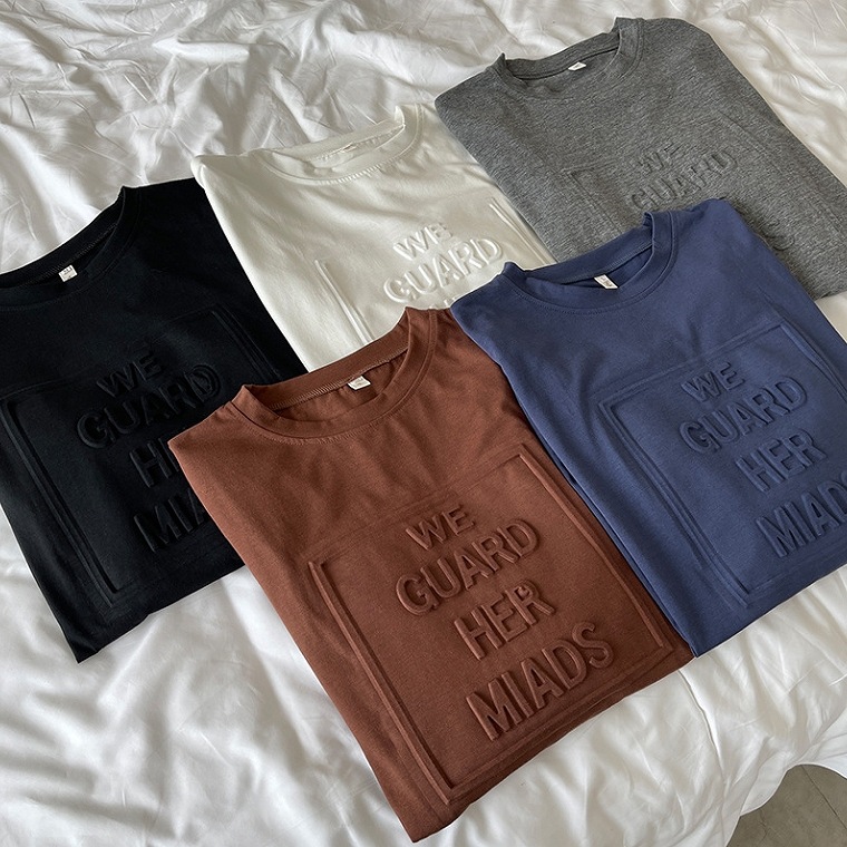 2色 Tシャツ トップス ビックロゴ ドロップショルダー ゆったり Lace Ladies tシャツ カレッジロゴ風 ビッグシルエット 半袖